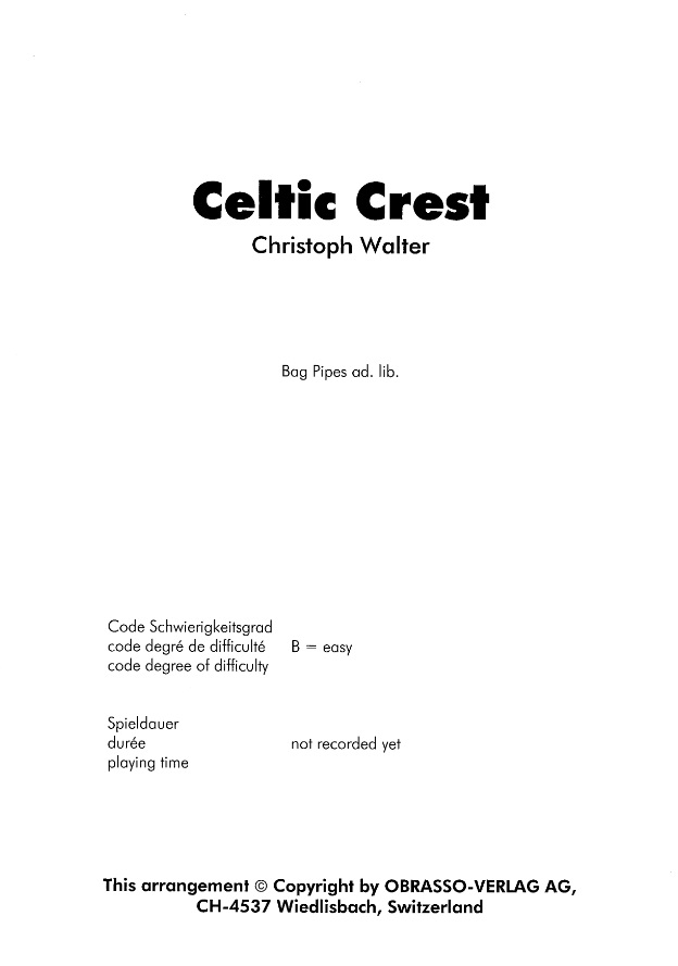 Celtic Crest - click here