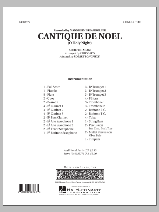 Cantique de Nol (O Holy Night) - click here
