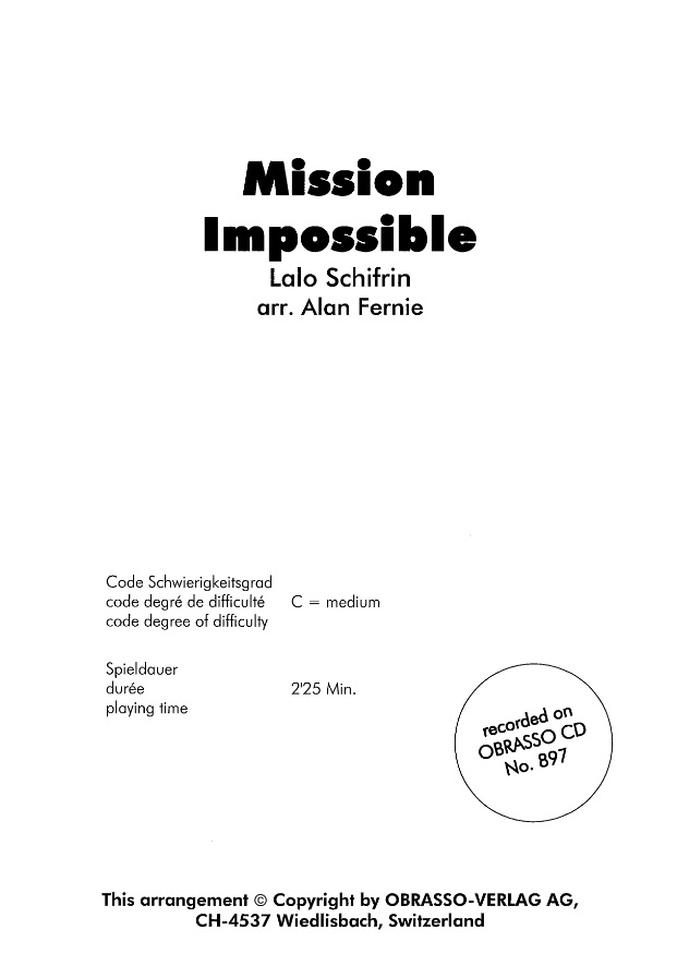 Mission Impossible - click here