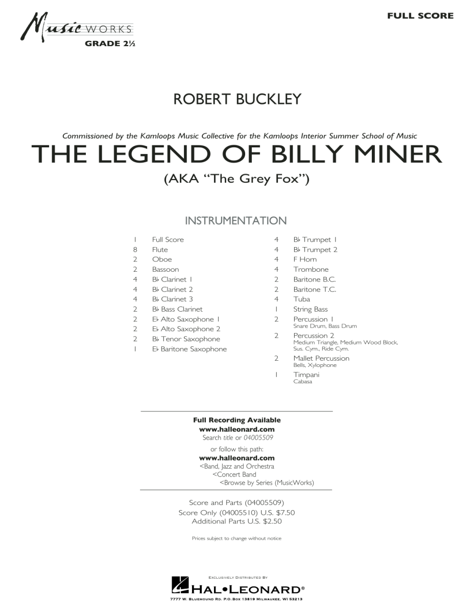 Legend of Billy Miner, The - click here