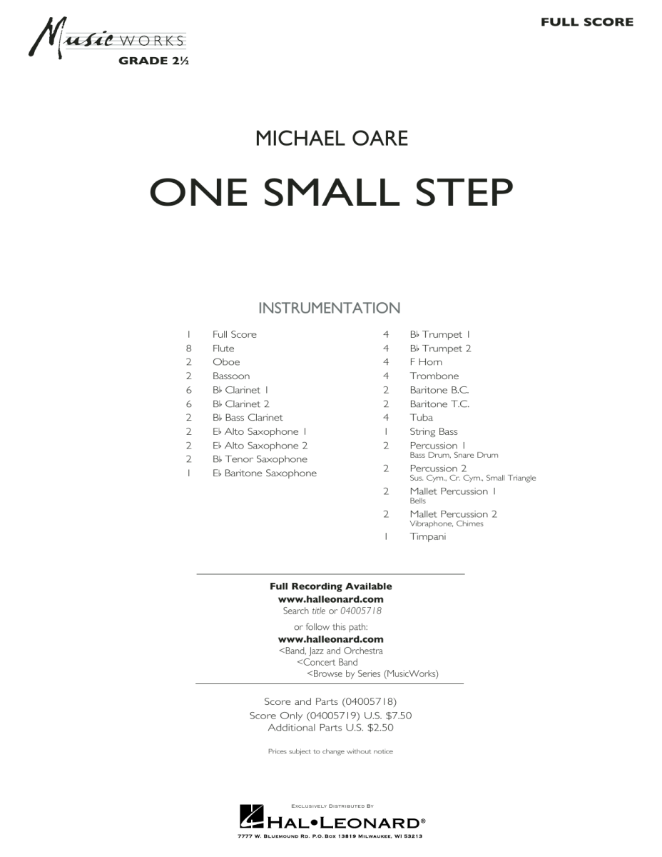 One Small Step - click here