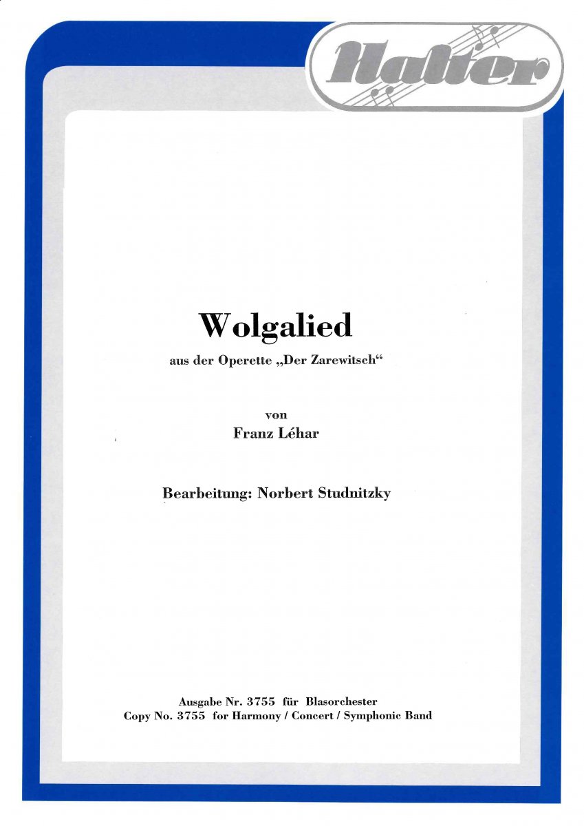 Wolgalied (aus 'Der Zarewitsch') - click here