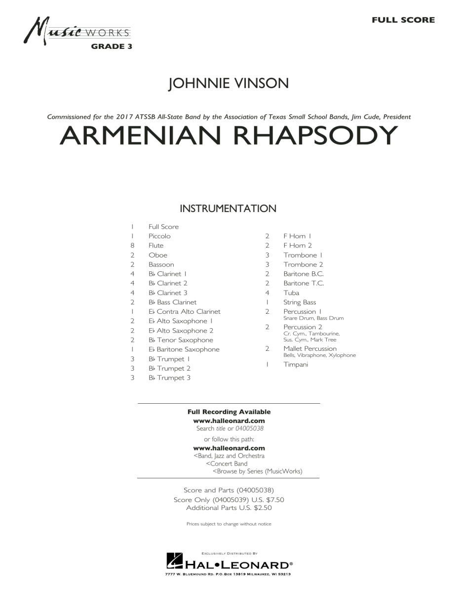 Armenian Rhapsody - click here