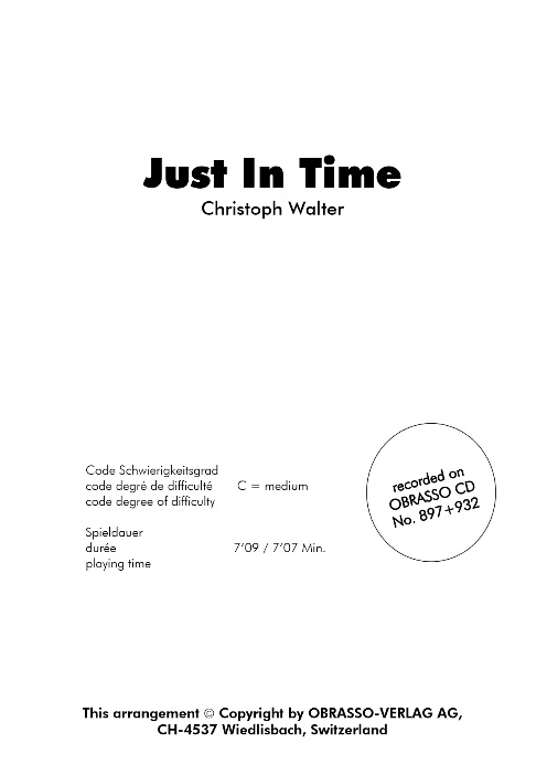 Just in Time - click here