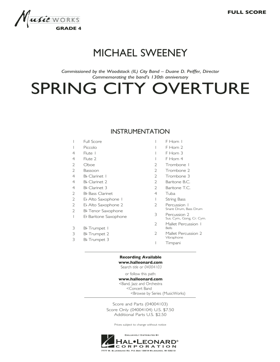 Spring City Overture - click here