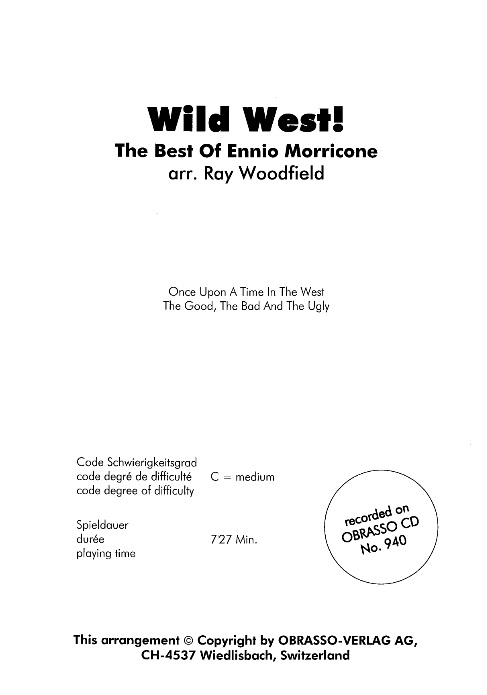 Wild West - The Best of Ennio Morricone - click here