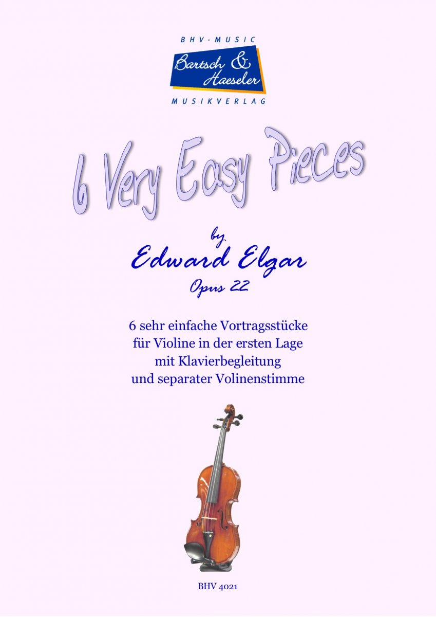 6 Very Easy Pieces für Klavier mit Violine - click here 6 Very Easy Pieces für Klavier mit Violine - click here