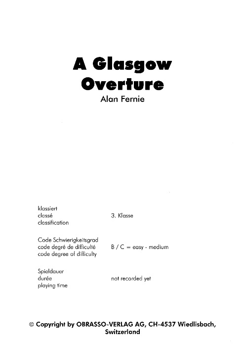 A Glasgow Overture - click here