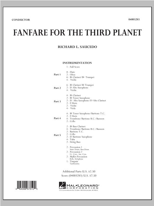 Fanfare for the Third Planet - click here