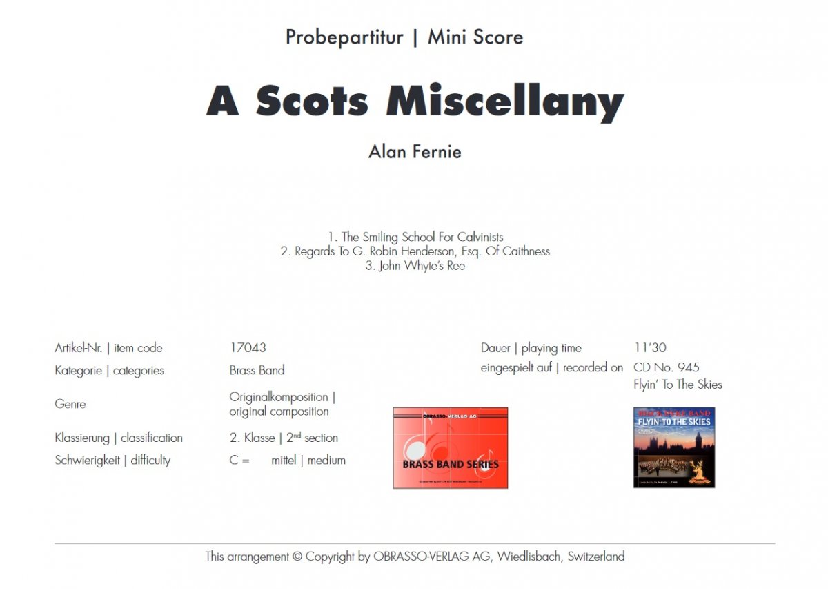 A Scots Miscellany - click here