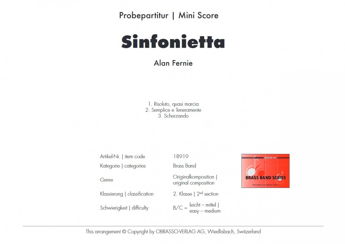 Sinfonietta - click here