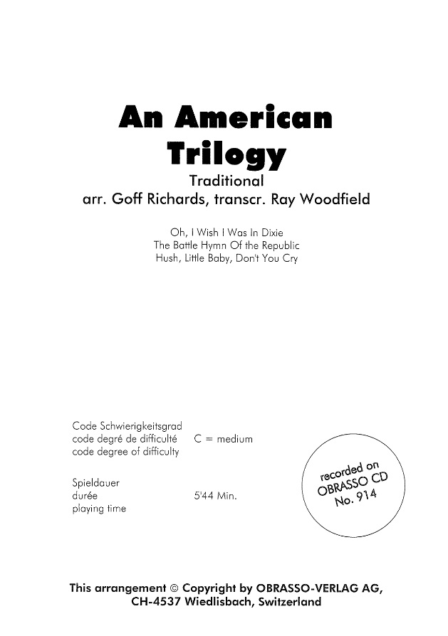 An American Trilogy - click here