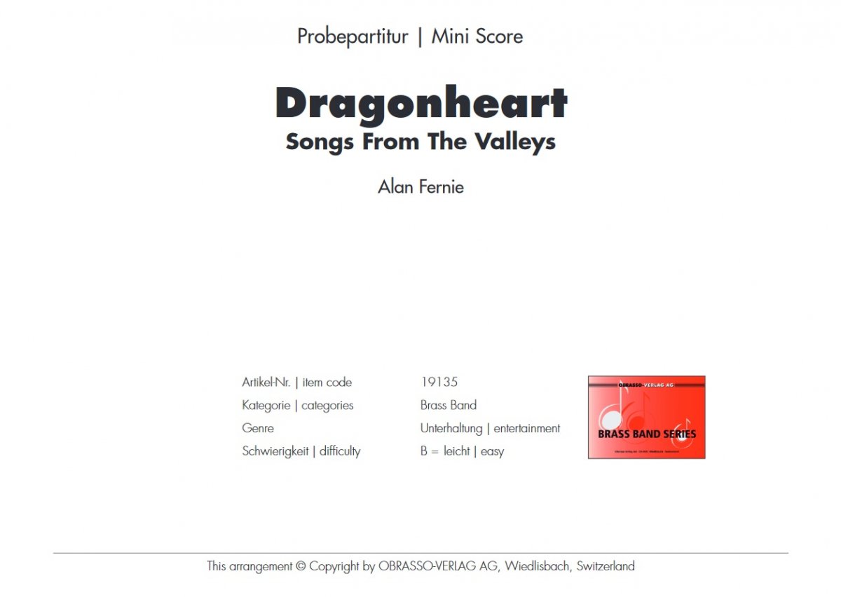 Dragonheart (Songs fom the Valleys) - click here