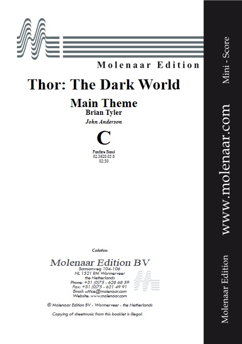 Thor: The Dark World (Main Theme) - click here