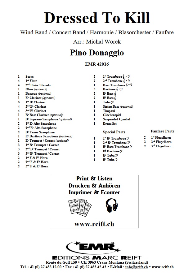 Dressed To Kill - click here