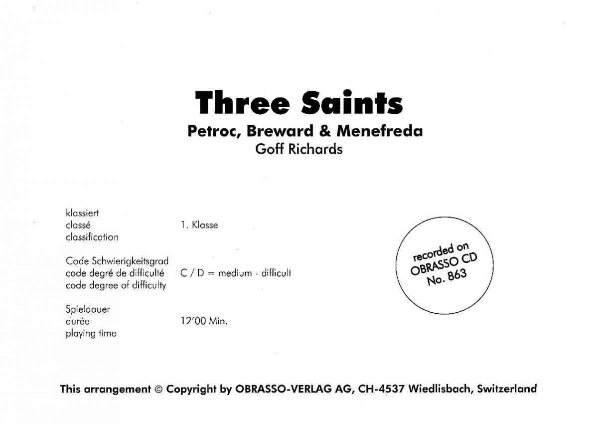 3 Saints (Three) - click here
