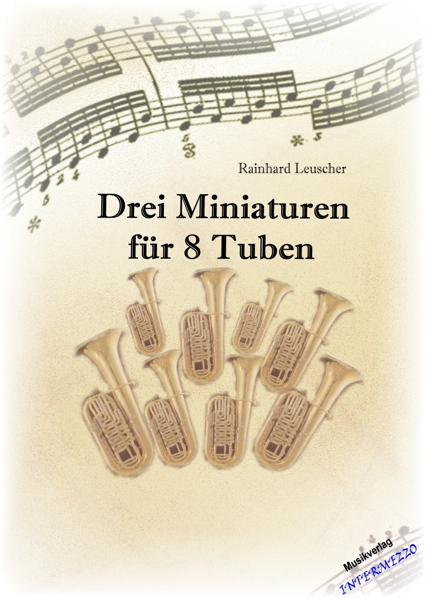3 Miniaturen für 8 Tuben (Drei) - click for larger image