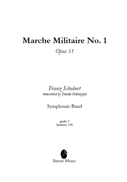 Marche Militaire #1 - click here