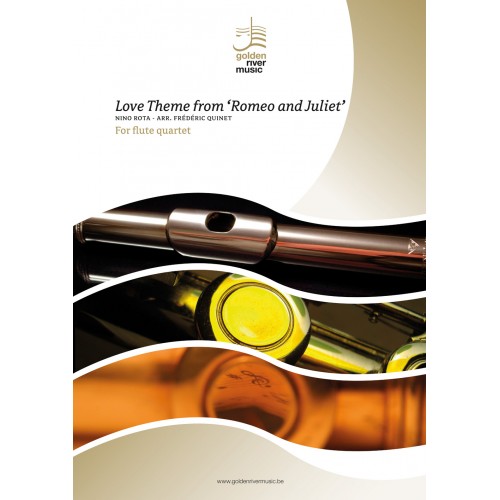 Love theme from 'Romeo and Juliet':  A Time for Us - clarinet quartet - click here