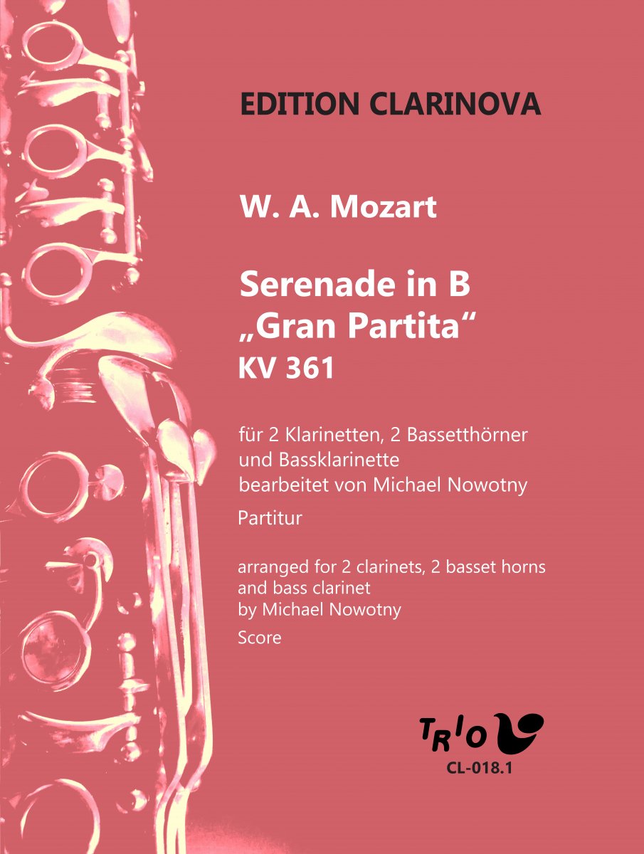 Serenade in B 'Gran Partita' - click here