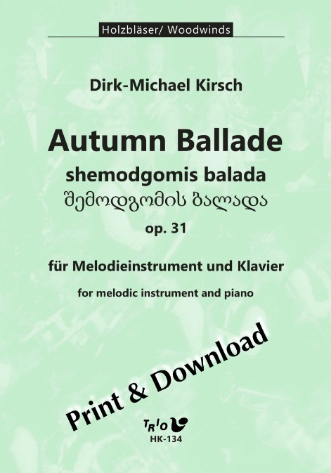 Autumn Ballade (shemodgomis balada) - click here