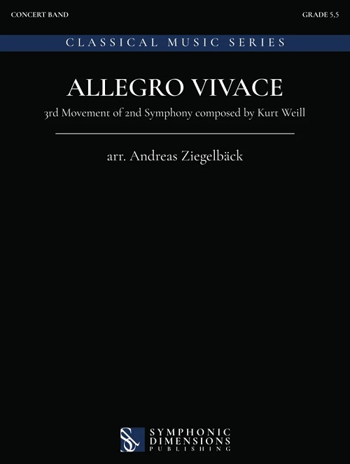 Allegro Vivace (3rd Movement of 2nd Symphony) - click here