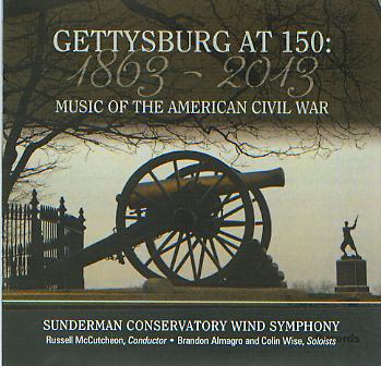 Gettysburg at 150: 1863-2013 Music of the American Civil War - click here