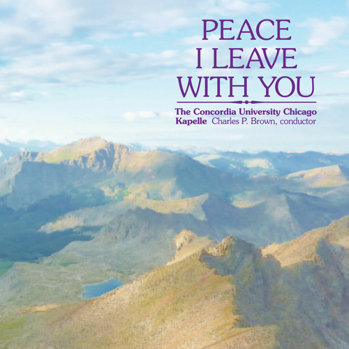 Peace I Leave With You - click here