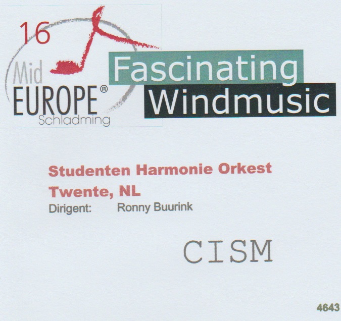 16 Mid Europe: Studenten Harmonie Orkest Twente - click here