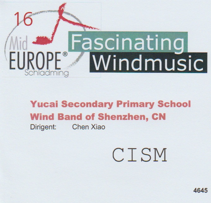 16 Mid Europe: Yucai Secondary Primary School Wind Band of Shenzhen - click here