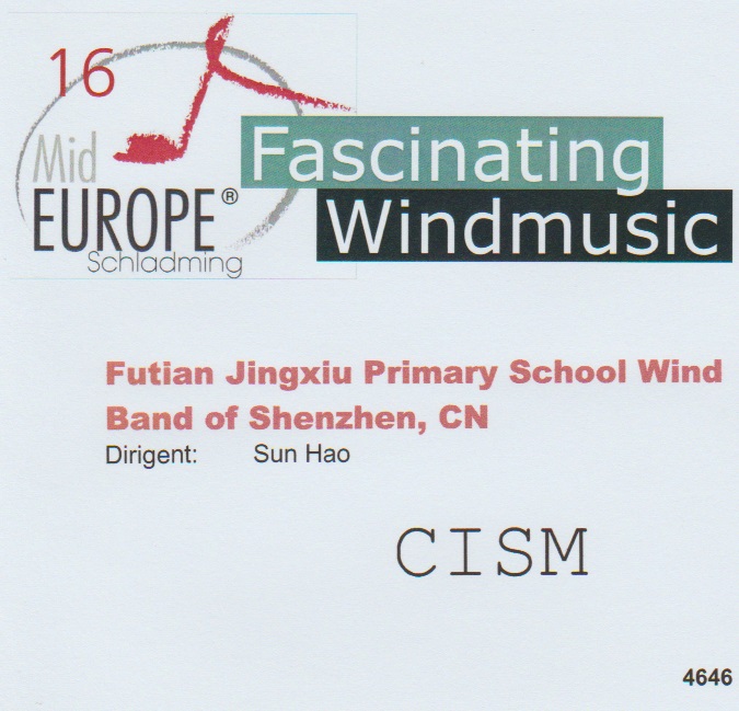 16 Mid Europe: Futian Jingxiu Primary School Wind Band of Shenzhen - click here