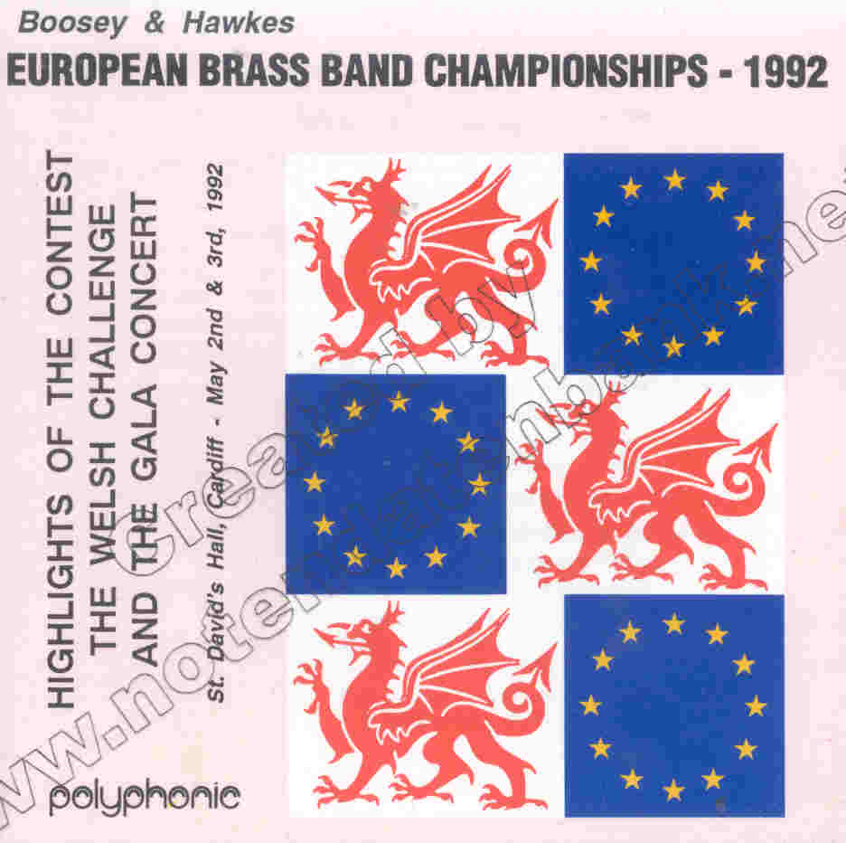 Highlights 1992 European Brass Band Championships - click here