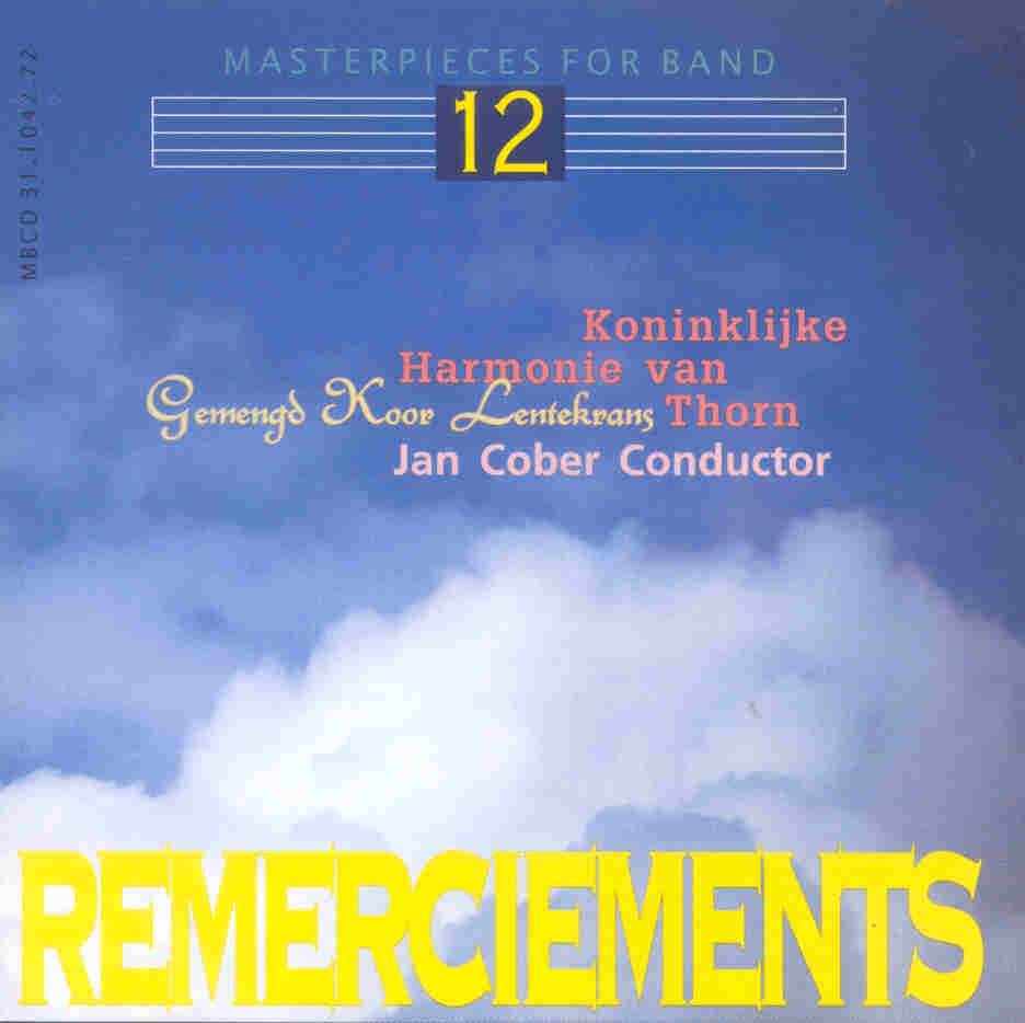 Masterpieces for Band #12: Remerciements - click here