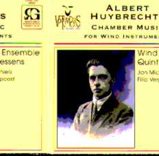 Albert Huybrchts Chamber Music for Wind Instruments - click here
