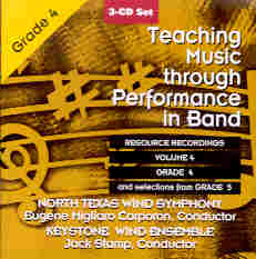 Teaching Music through Performance in Band #4, Grade 4 - click here