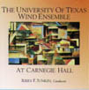 University of Texas Wind Ensemble at Carnegie Hall, The - click here