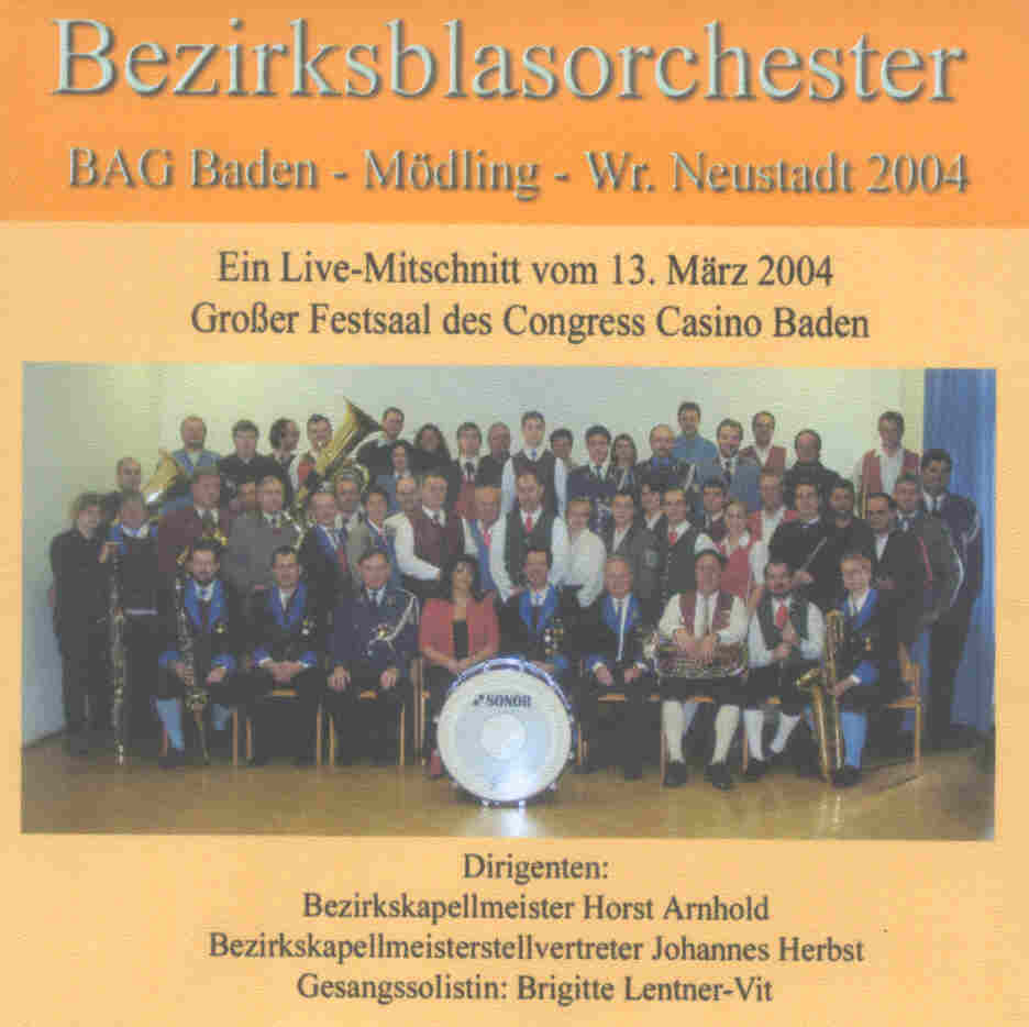 Bezirksblasorchester BAG Baden und Umgebung Live 2004 - click here