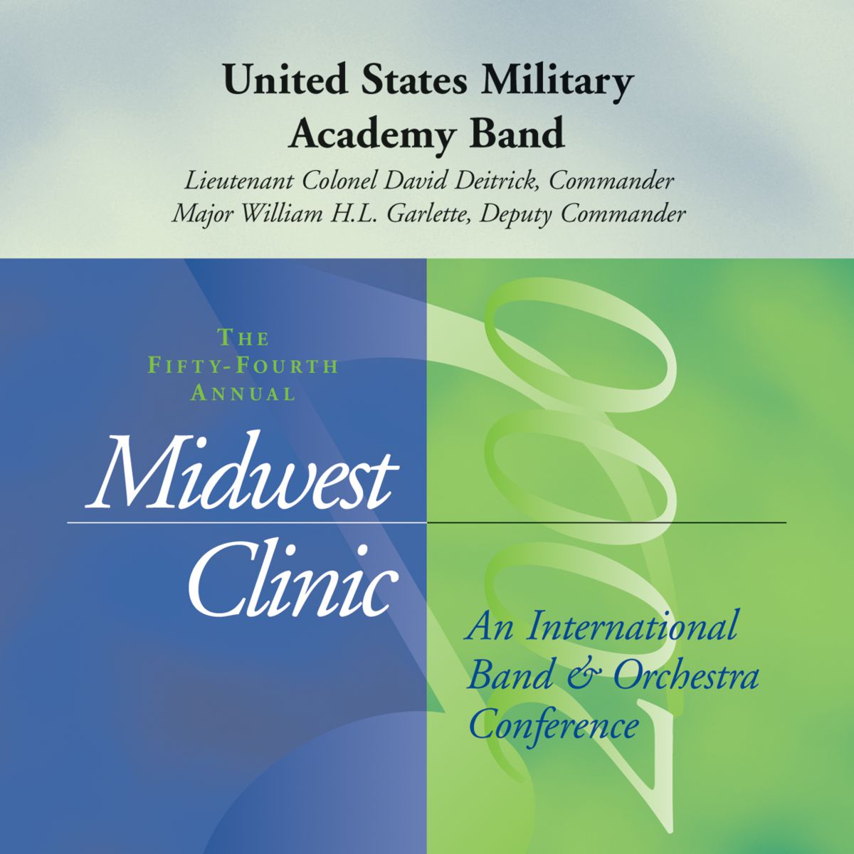 2000 Midwest Clinic: United States Military Academy Band - click here