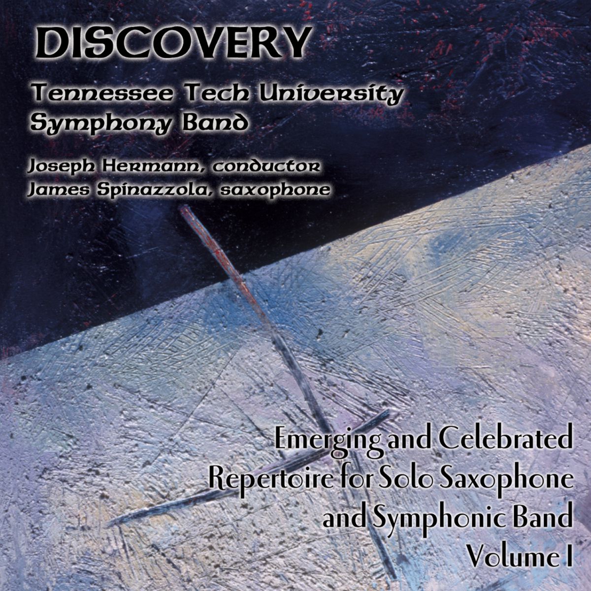 Discovery: Emerging and Celebrated Repertoire for Saxophone and Symphonic Band #1 - click here