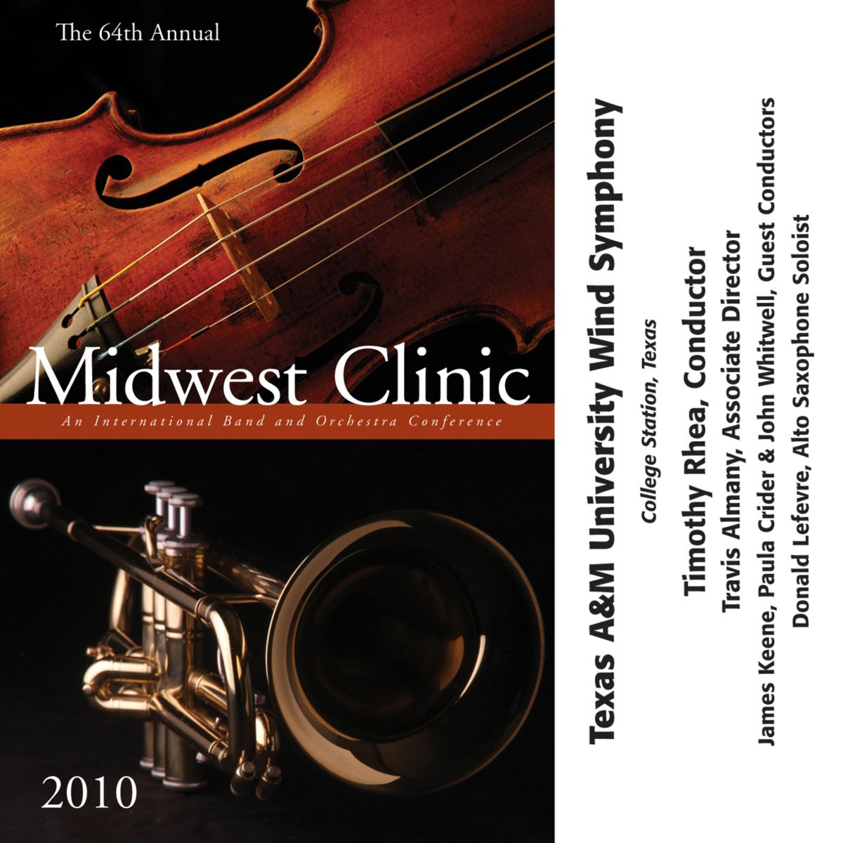 2010 Midwest Clinic: Texas A&M University Wind Symphony - click here