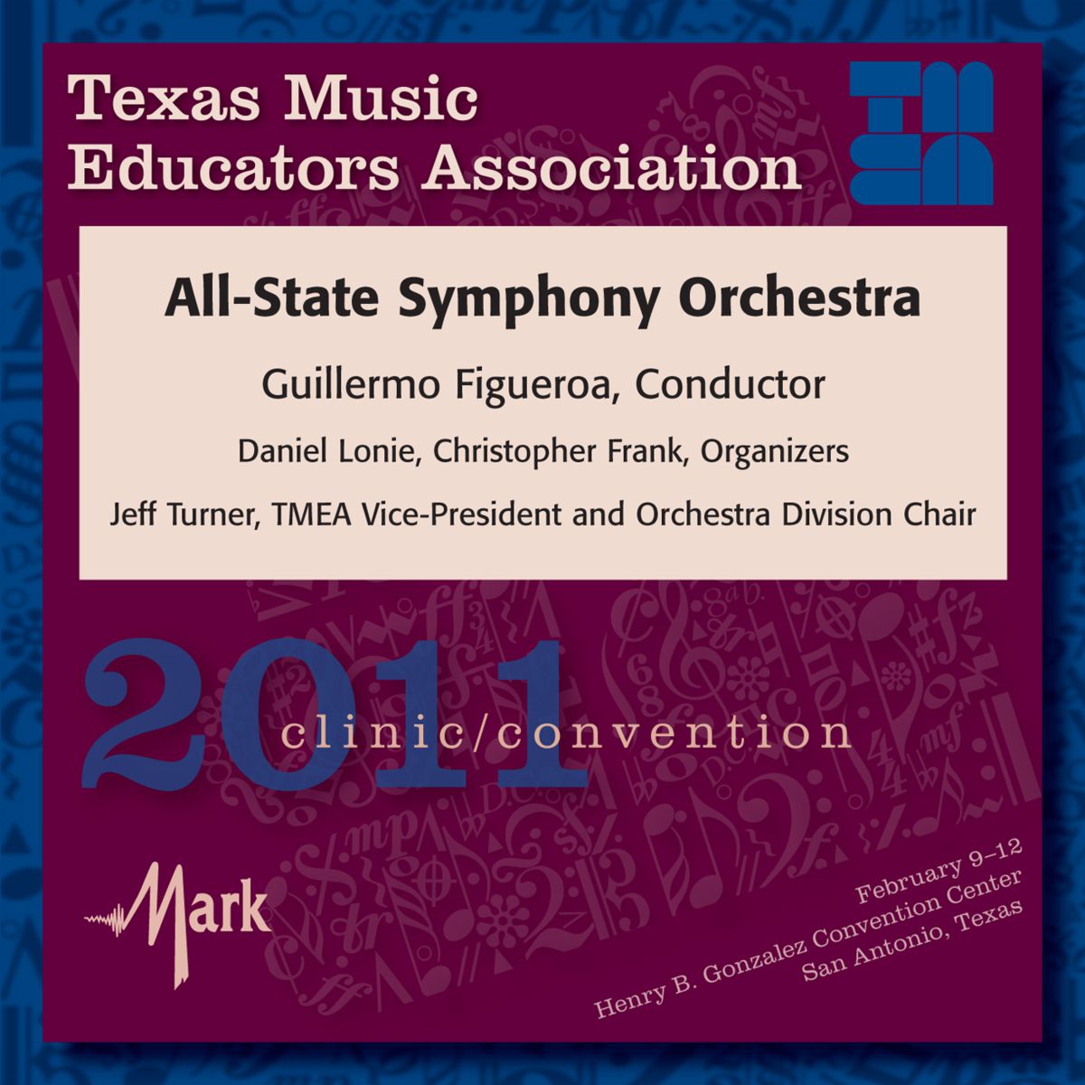 2011 Texas Music Educators Association: All-State Symphony Orchestra - click here