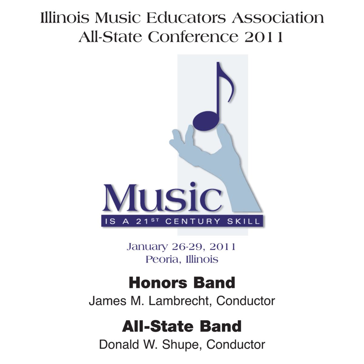 2011 Illinois Music Educators Association: Honors Band and All-State Band - click here