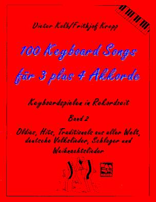 100 Keyboard Songs #2 fr 3 plus 4 Akkorde - click here