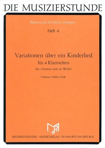 Variationen �ber ein Kinderlied (Ein M�nnlein steht im Walde) - click here