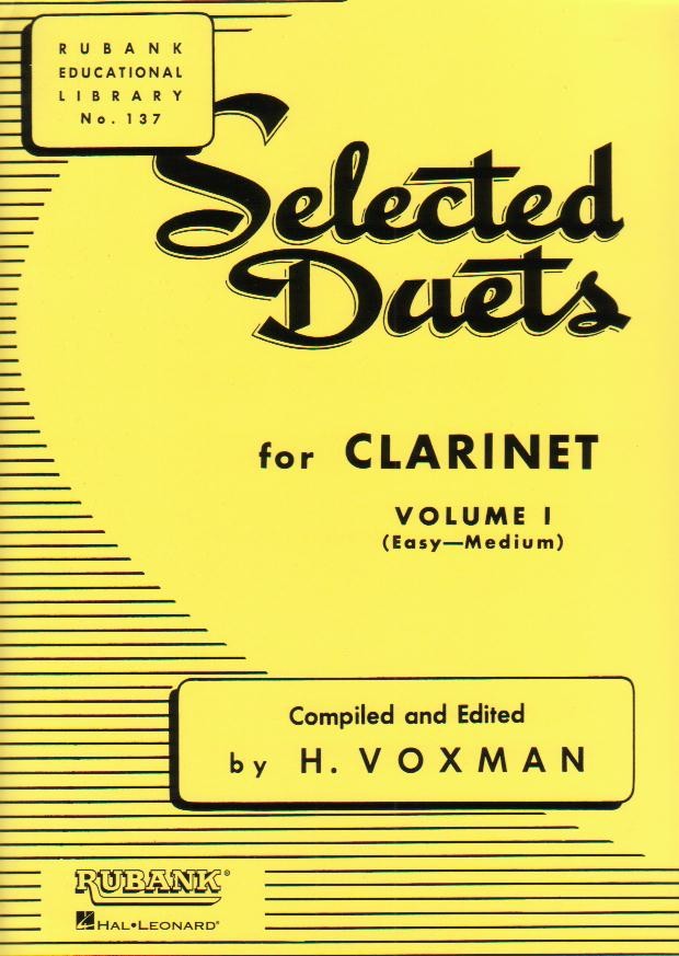 Selected Duets for Clarinet #1 - click here