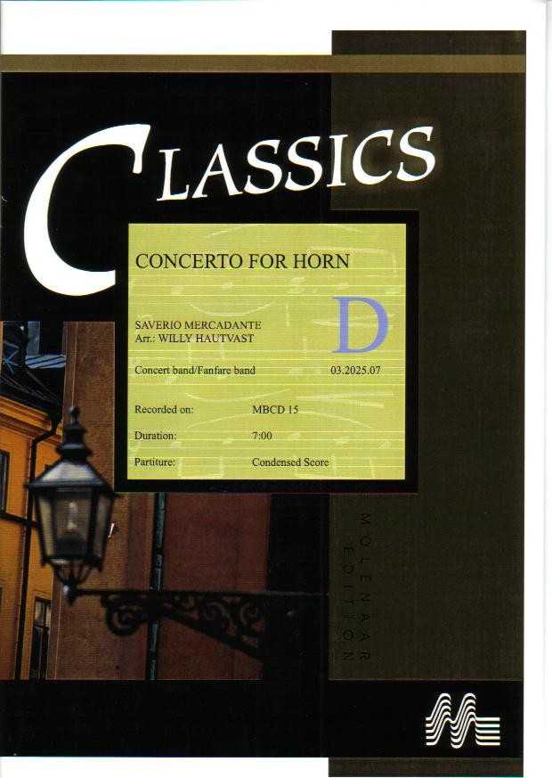 Concerto for Horn and Band - click here Concerto for Horn and Band - click here