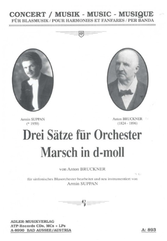 3 Stze fr Orchester und Marsch in d-Moll (Drei) - click here
