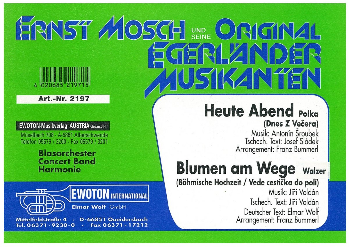 Heute Abend (Dnes z Vecera) - click here Heute Abend (Dnes z Vecera) - click here