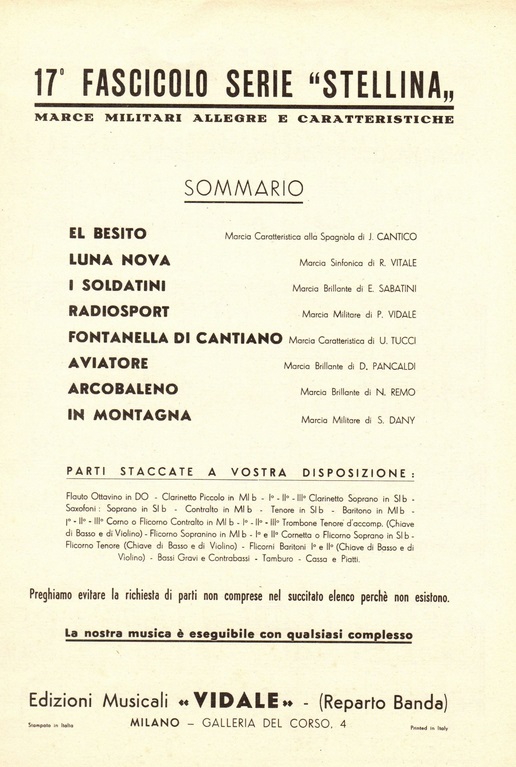 In Montagna - click here In Montagna - click here