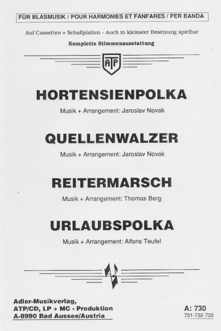 Reitermarsch - click here Reitermarsch - click here